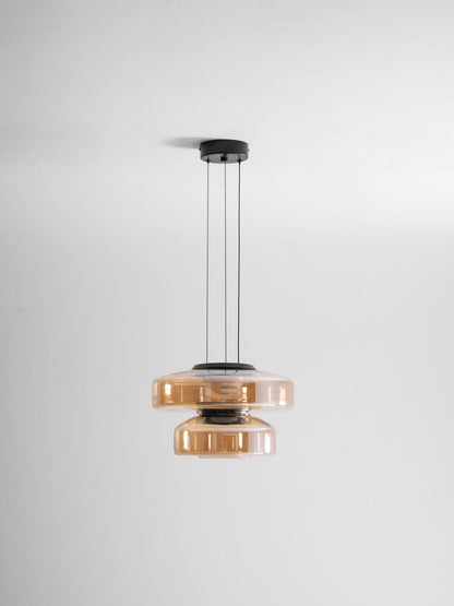Echelon Layered Glass Pendant Light