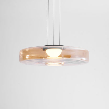 Echelon Layered Glass Pendant Light