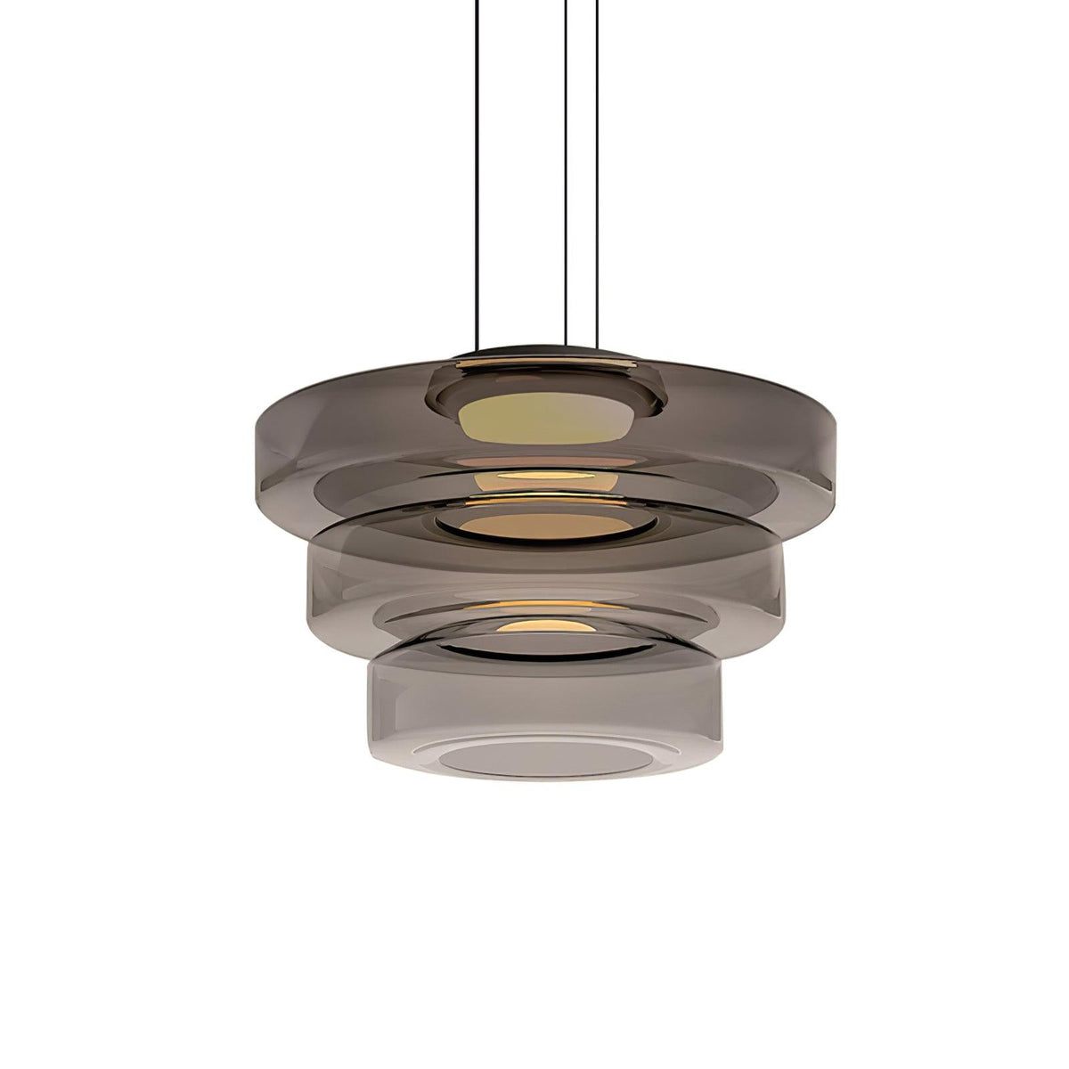 Echelon Layered Glass Pendant Light