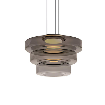Echelon Layered Glass Pendant Light