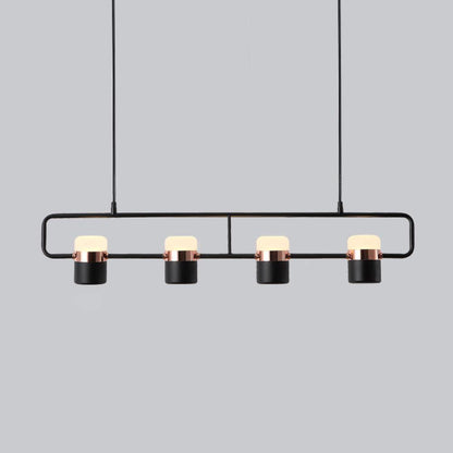 Marisol Tilting Frosted Shade LED Pendant