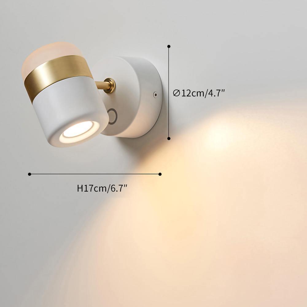Marisol Tilting Frosted Shade LED Pendant