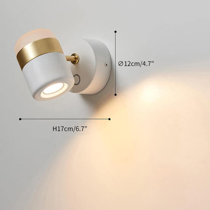 Marisol Tilting Frosted Shade LED Pendant
