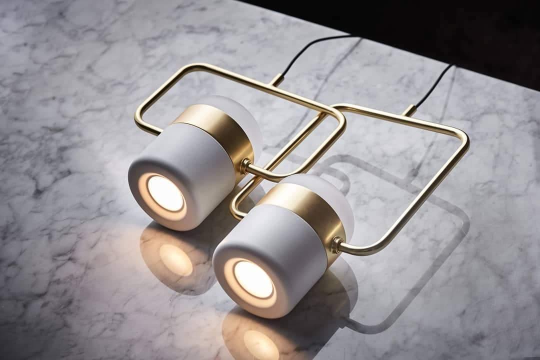 Marisol Tilting Frosted Shade LED Pendant