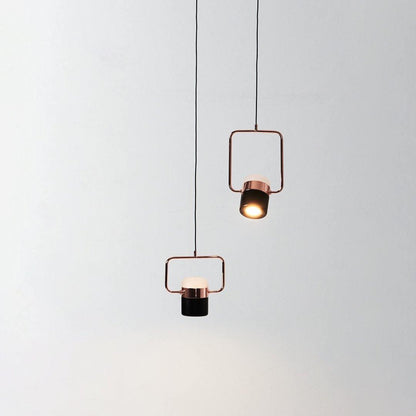 Marisol Tilting Frosted Shade LED Pendant