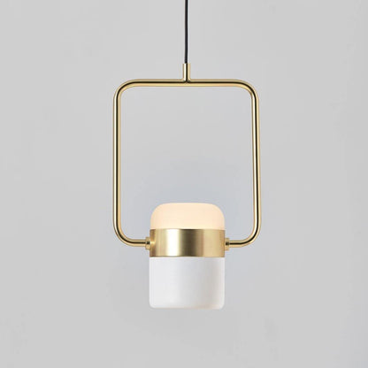 Marisol Tilting Frosted Shade LED Pendant