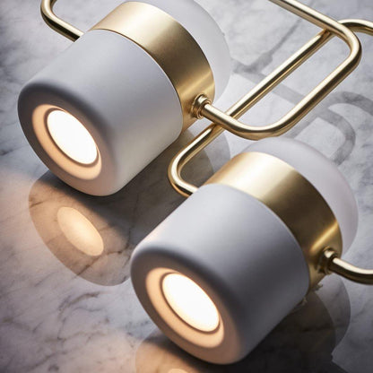 Marisol Tilting Frosted Shade LED Pendant