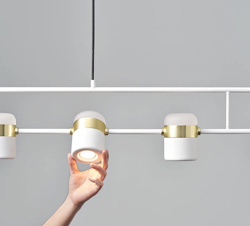 Marisol Tilting Frosted Shade LED Pendant