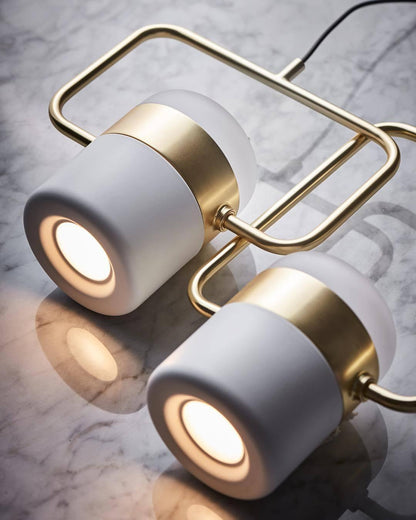 Marisol Tilting Frosted Shade LED Pendant