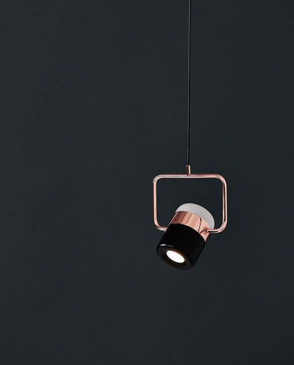 Marisol Tilting Frosted Shade LED Pendant