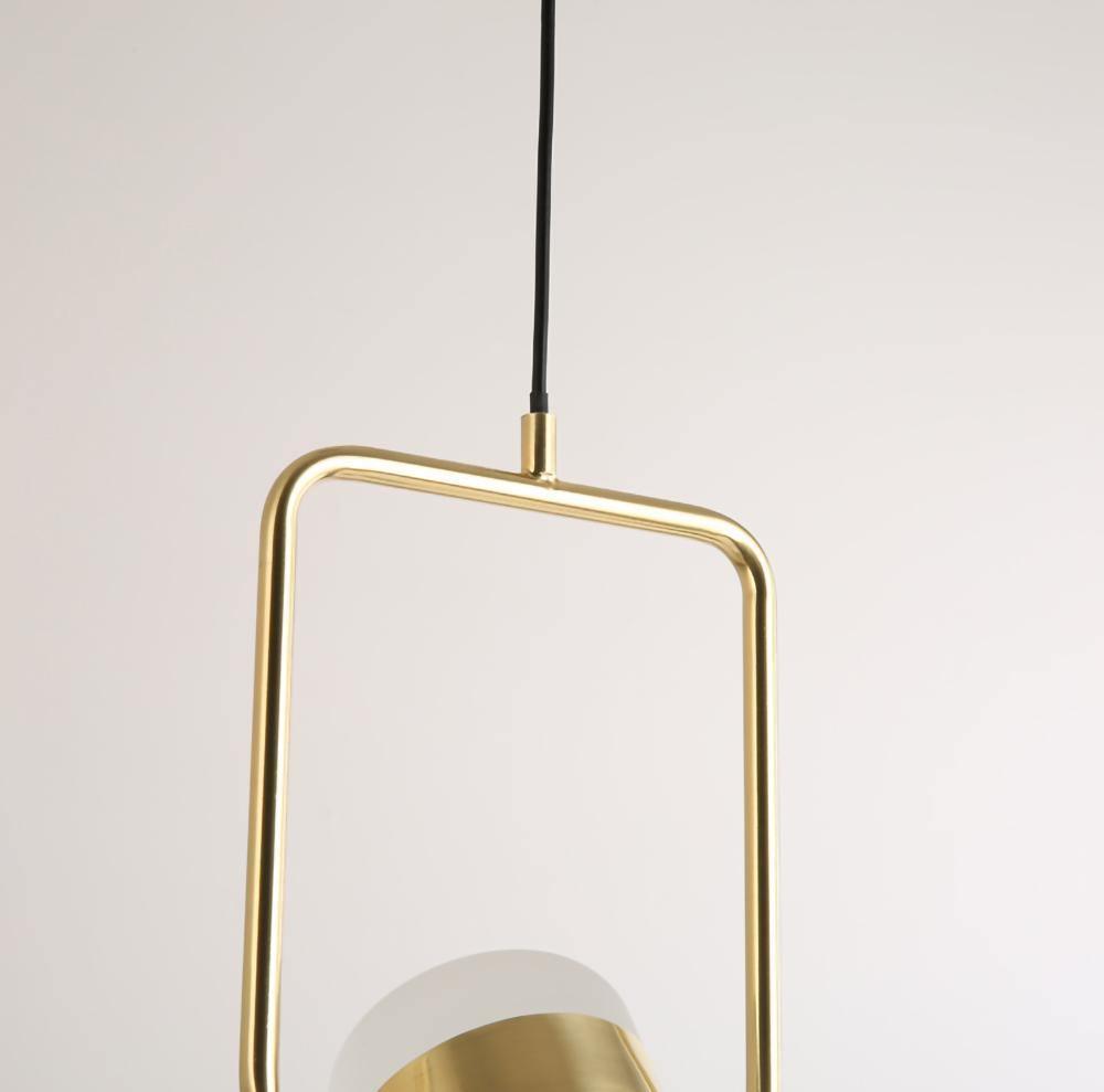 Marisol Tilting Frosted Shade LED Pendant