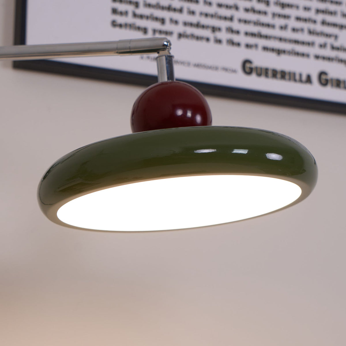 Lola Plug In Disc Wall Light