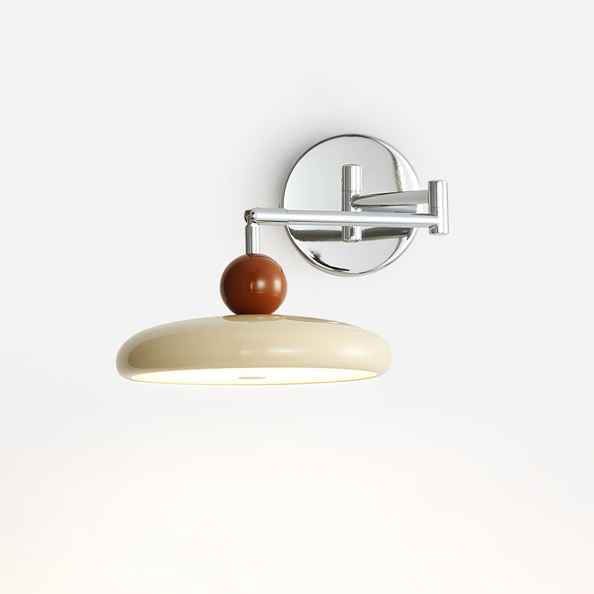 Lola Plug In Disc Wall Light