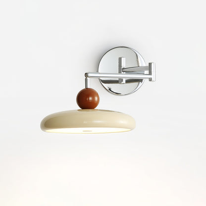 Lola Plug In Disc Wall Light