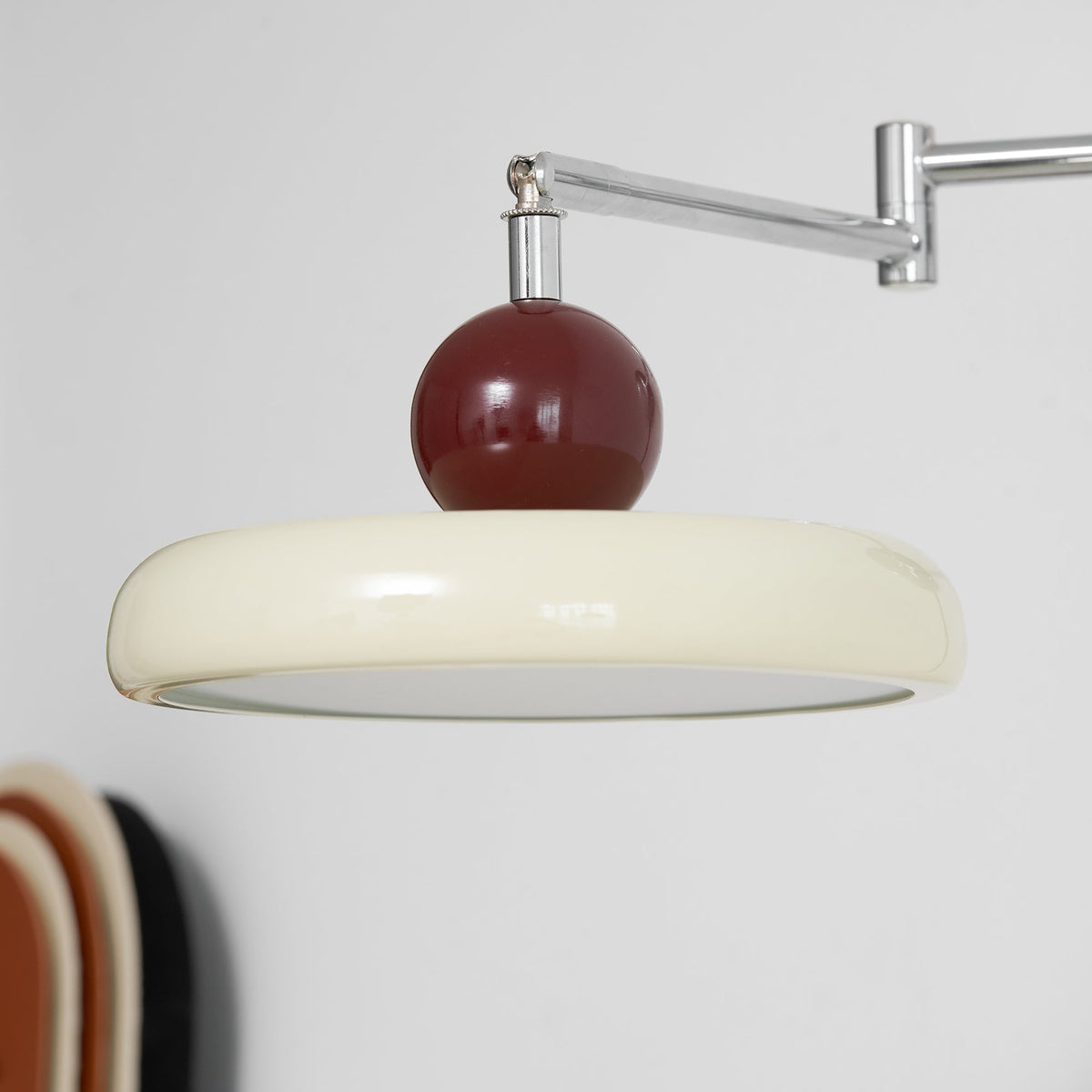 Lola Plug In Disc Wall Light