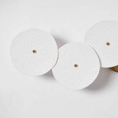 Florin Ceramic Petal Wall Sconce