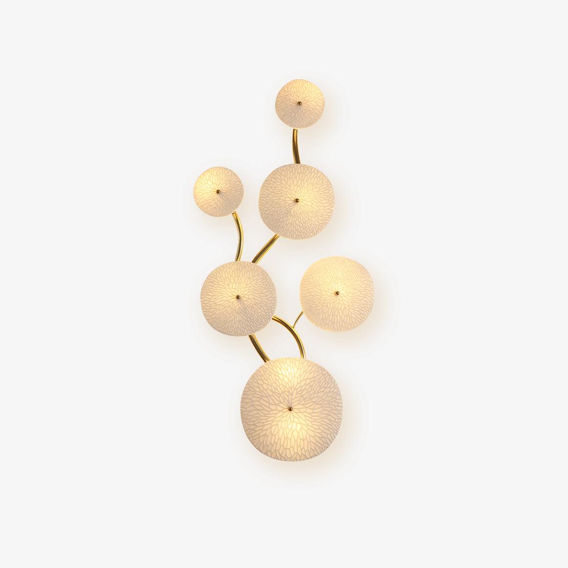 Florin Ceramic Petal Wall Sconce