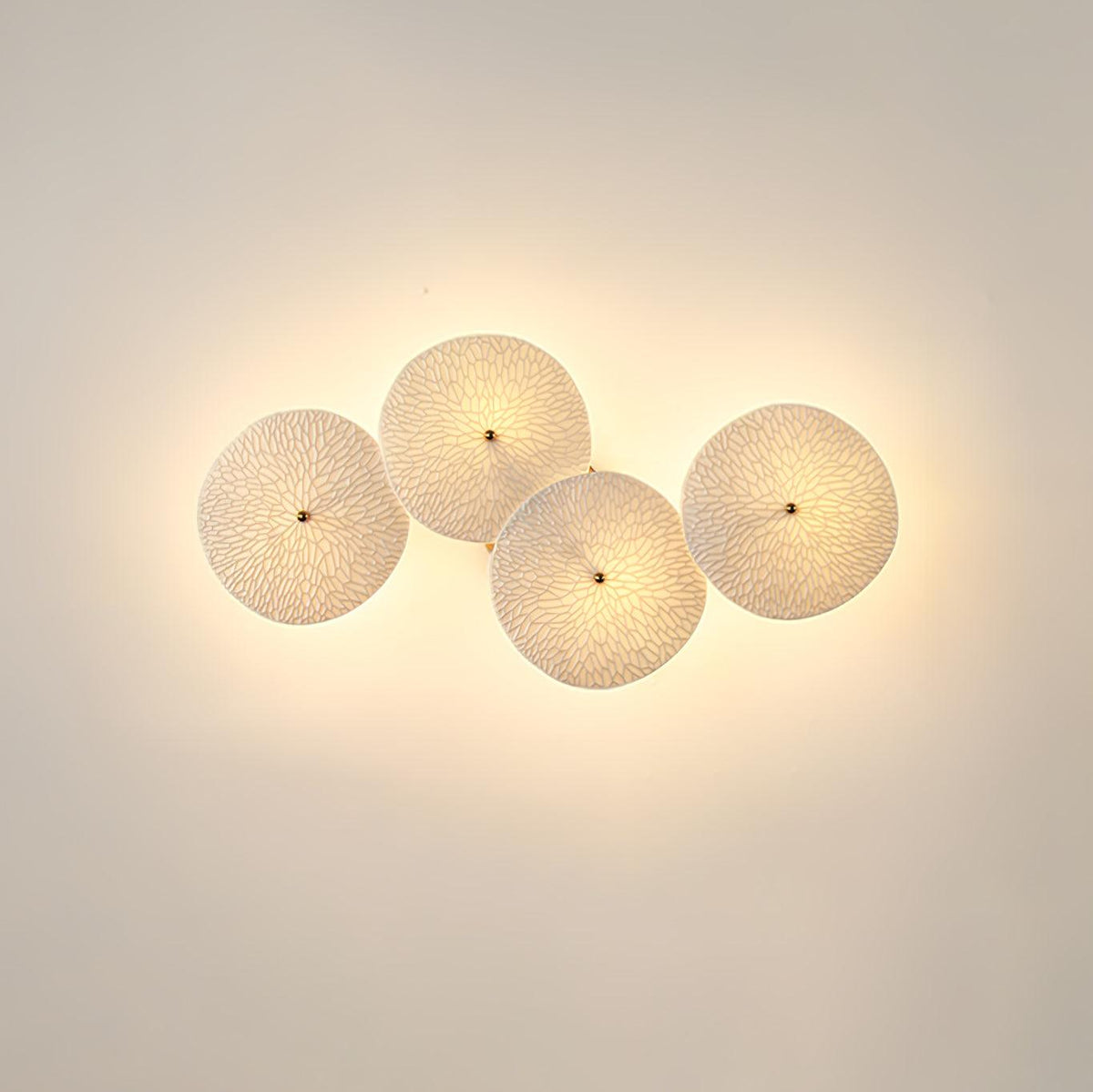Florin Ceramic Petal Wall Sconce