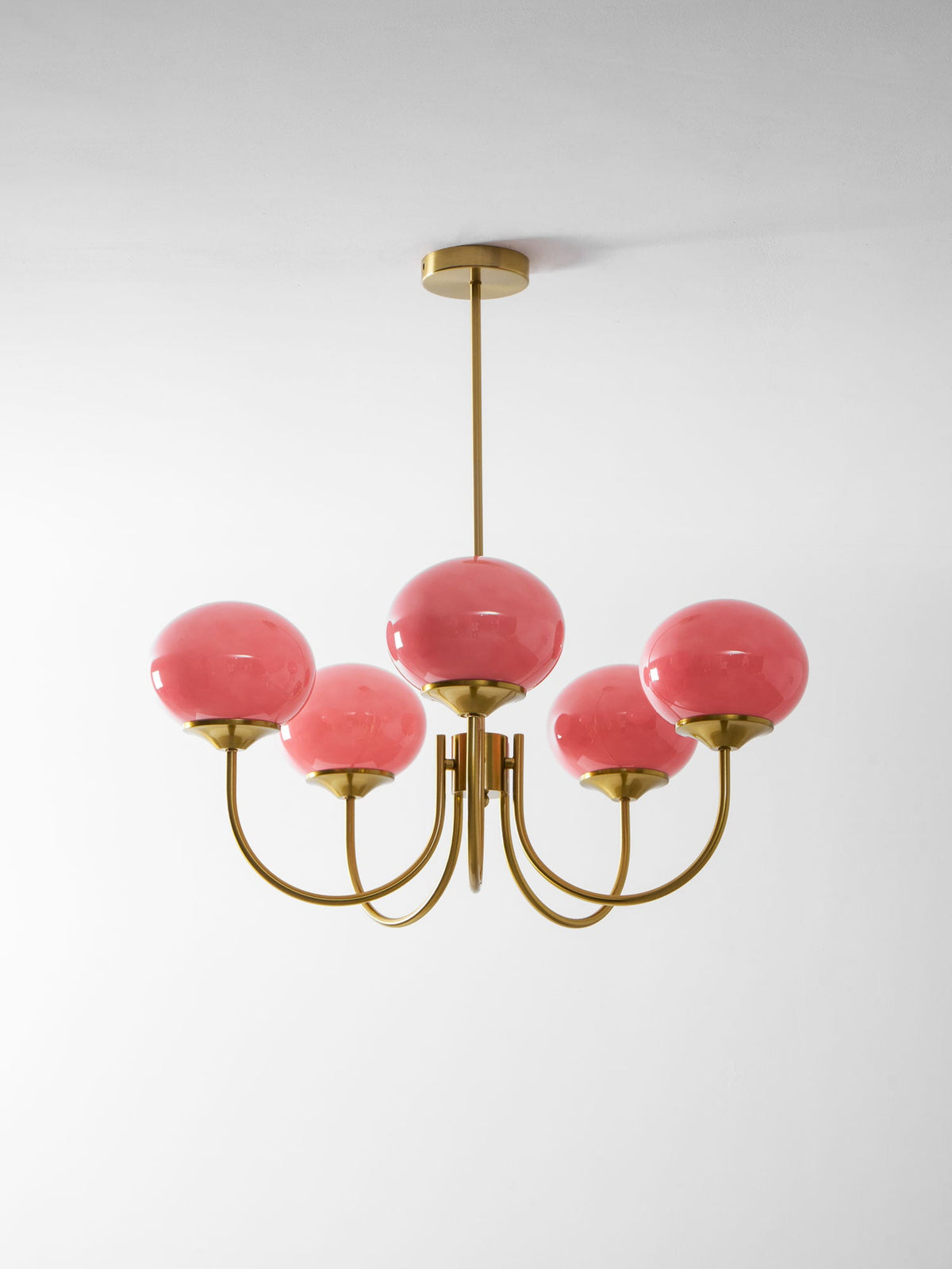 Mallow Glass Shade Chandelier