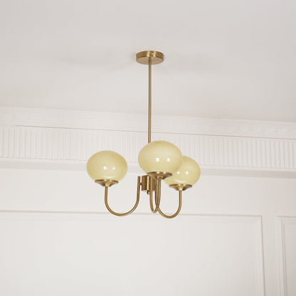 Mallow Glass Shade Chandelier