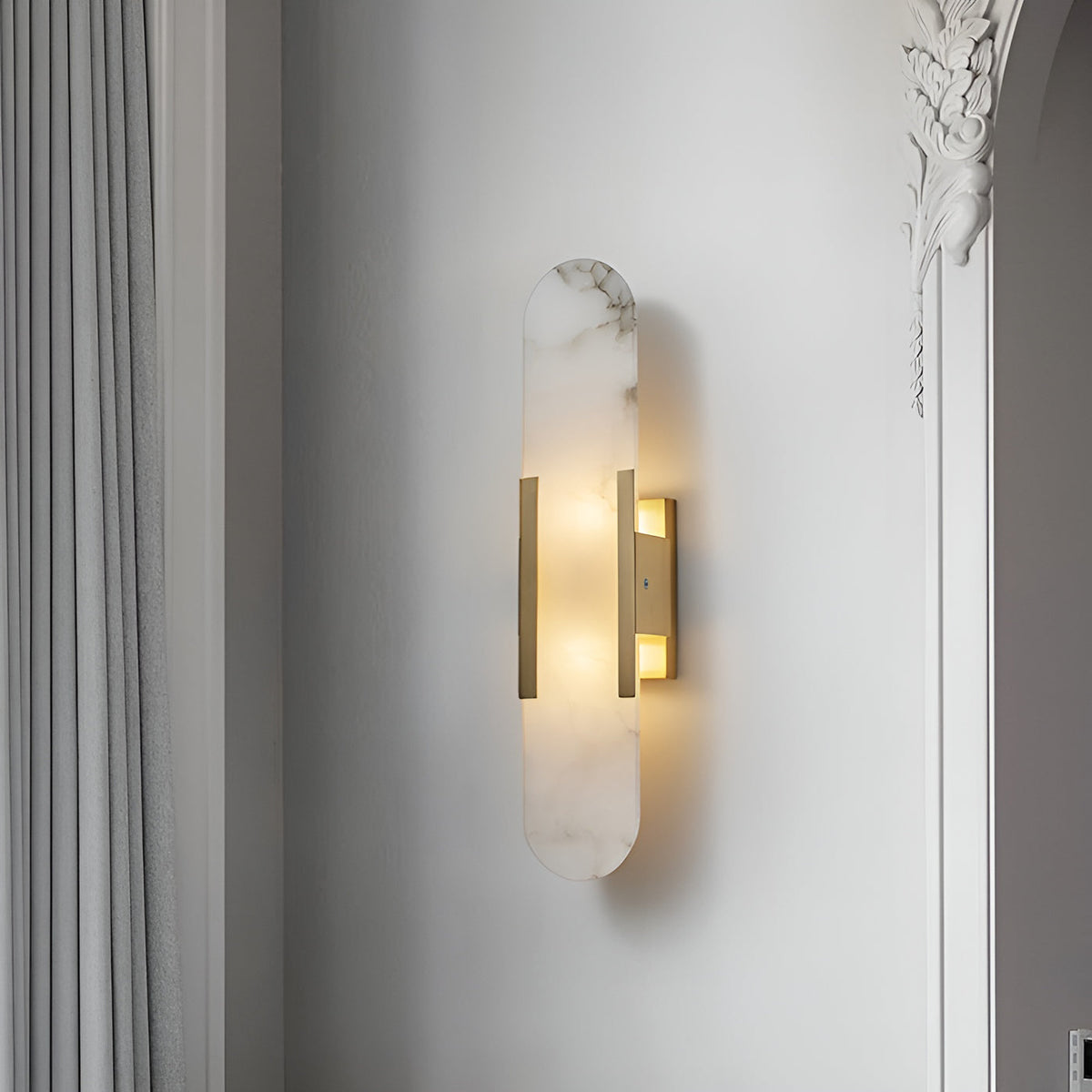 Alba Alabaster Wall Sconce