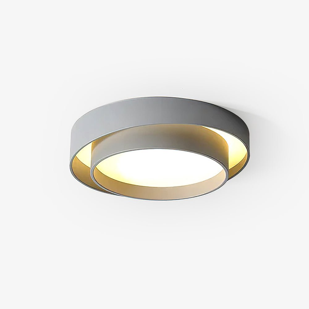 Cadenza Drum Flush Mount Ceiling Light