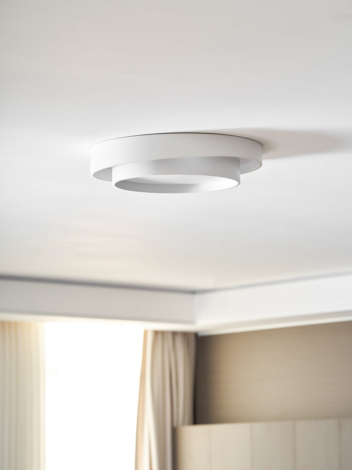 Cadenza Drum Flush Mount Ceiling Light