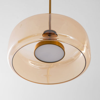 Orbe Hand Blown Glass Pendant Light