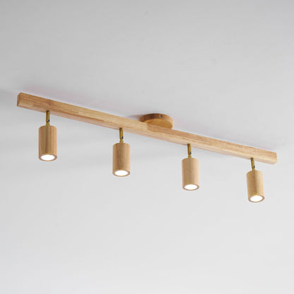 Rafter Wood Beam Spotlight Ceiling Light