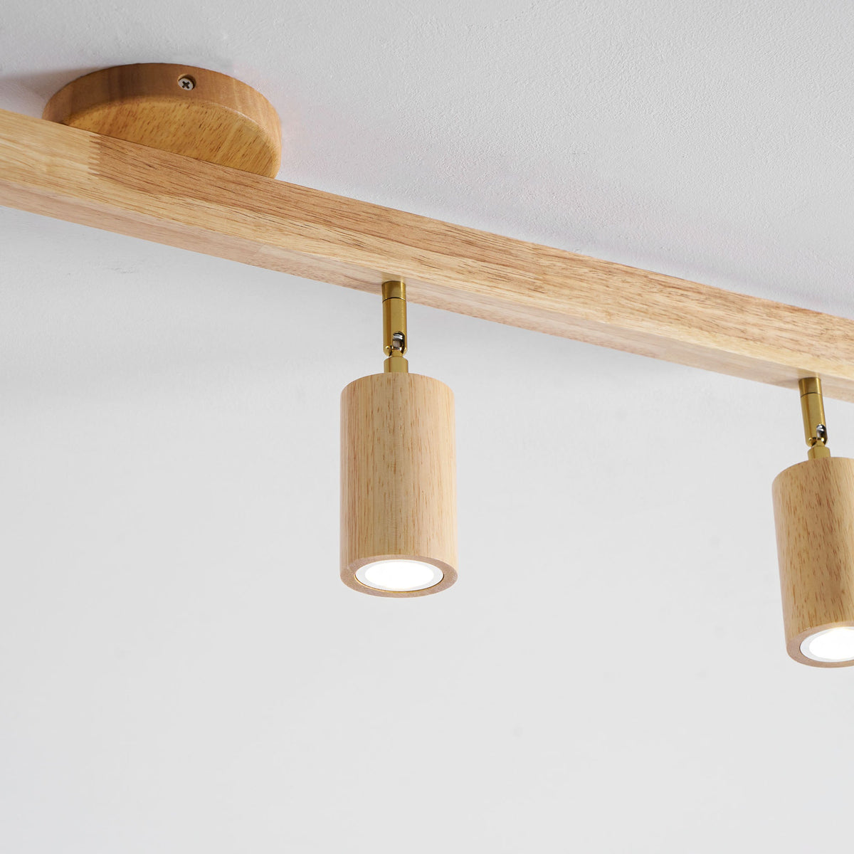 Rafter Wood Beam Spotlight Ceiling Light