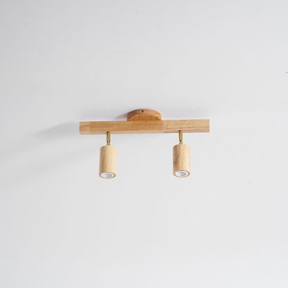 Rafter Wood Beam Spotlight Ceiling Light