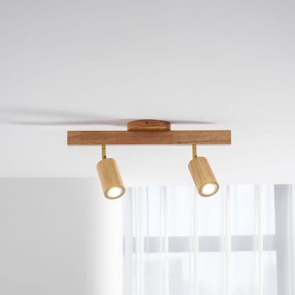 Rafter Wood Beam Spotlight Ceiling Light