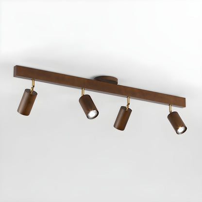 Rafter Wood Beam Spotlight Ceiling Light