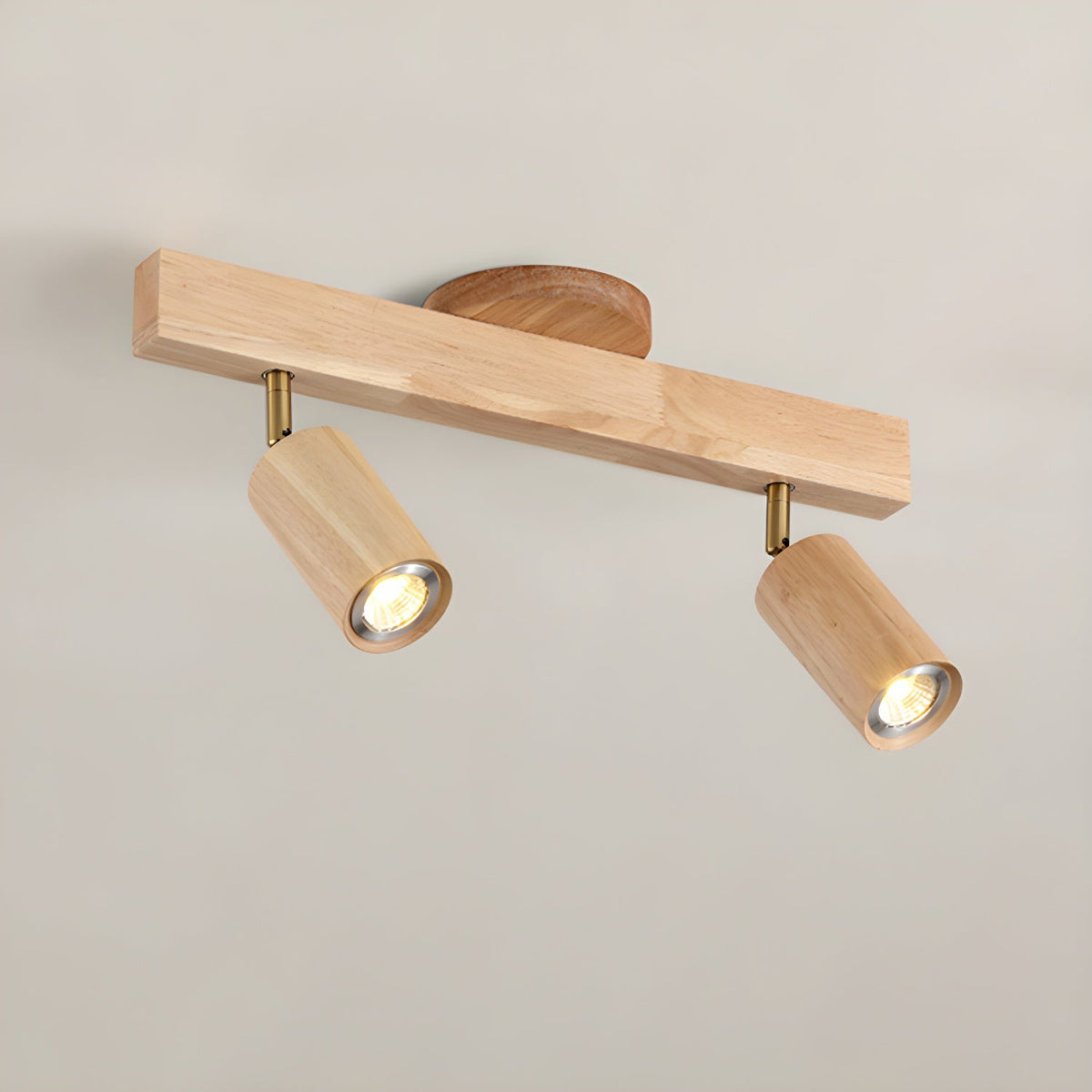 Rafter Wood Beam Spotlight Ceiling Light