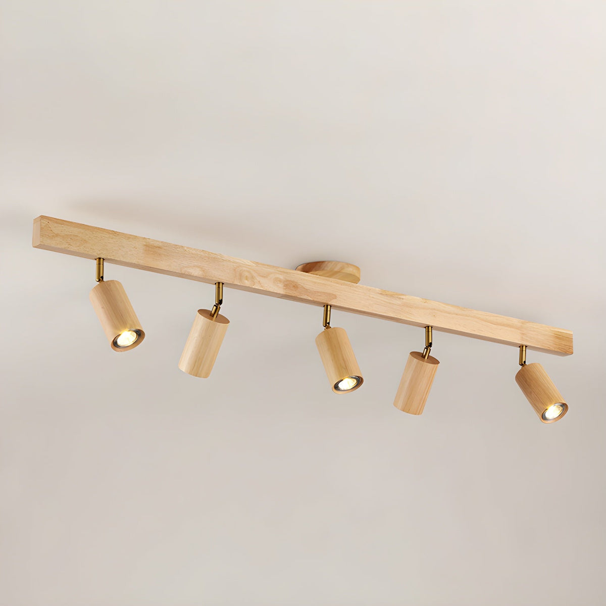 Rafter Wood Beam Spotlight Ceiling Light