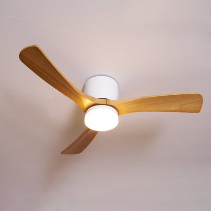 Aeris Wooden Ceiling Fan with Light