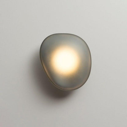 Opaline Blown Glass Wall Sconce