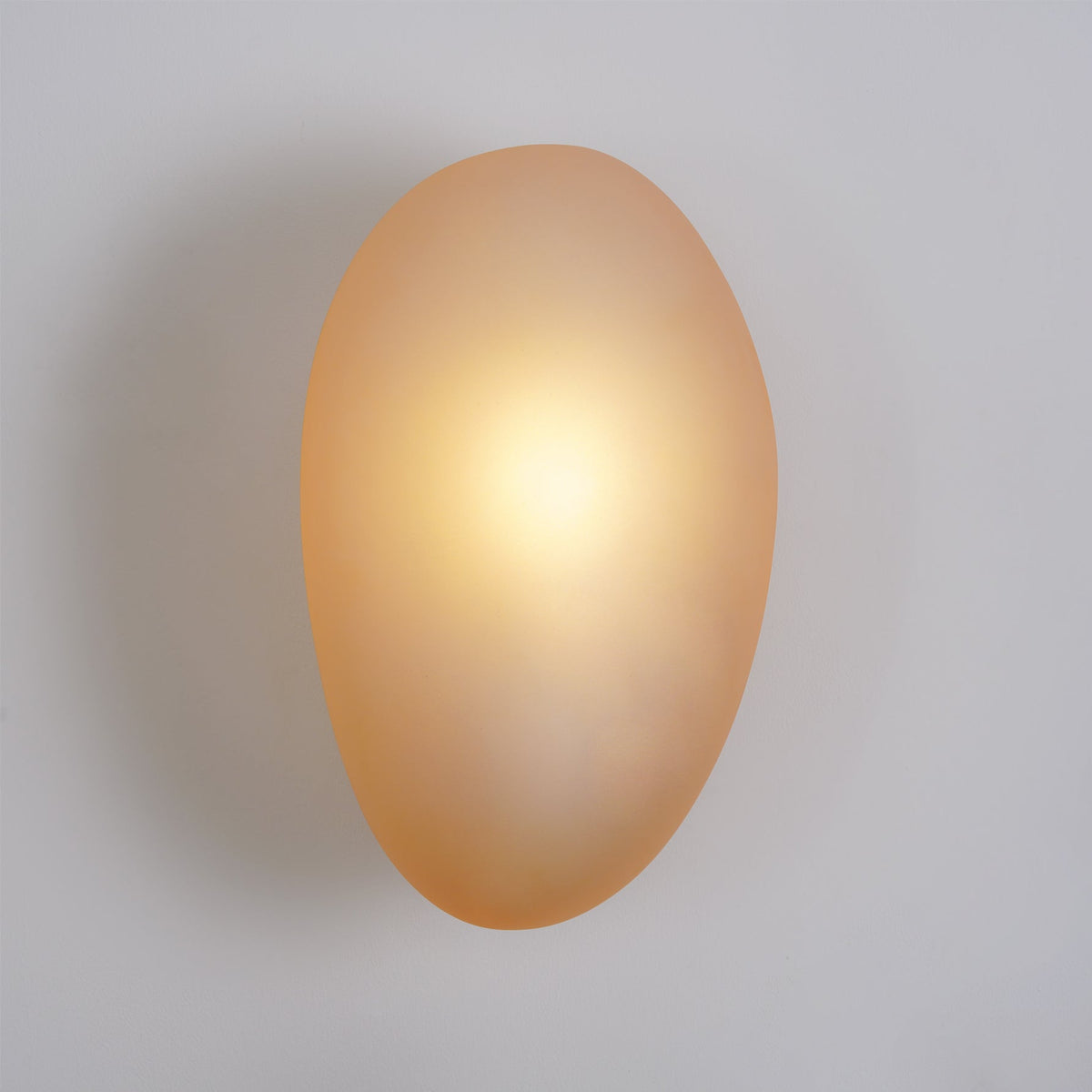 Opaline Blown Glass Wall Sconce
