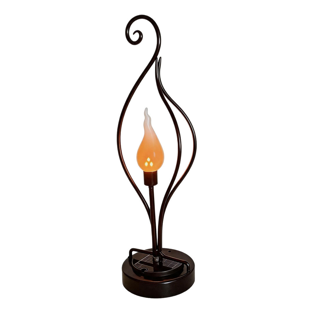 Pyra Flame Solar Garden Light