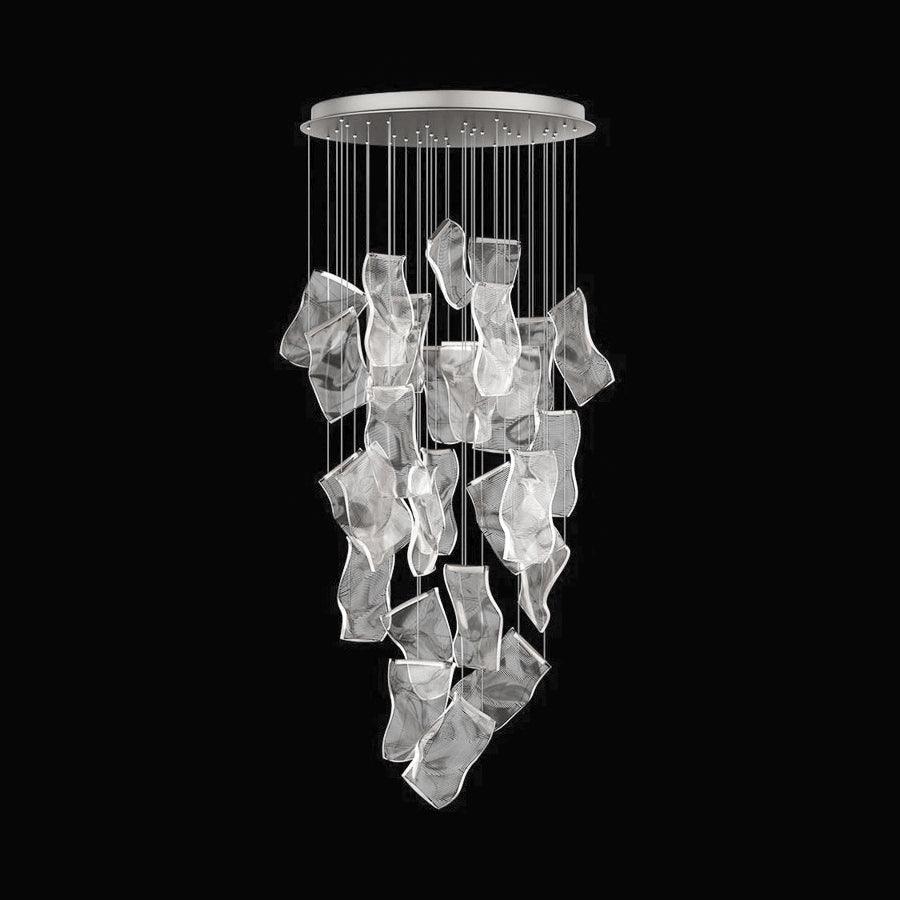 Cirrane Floating Acrylic LED Chandelier