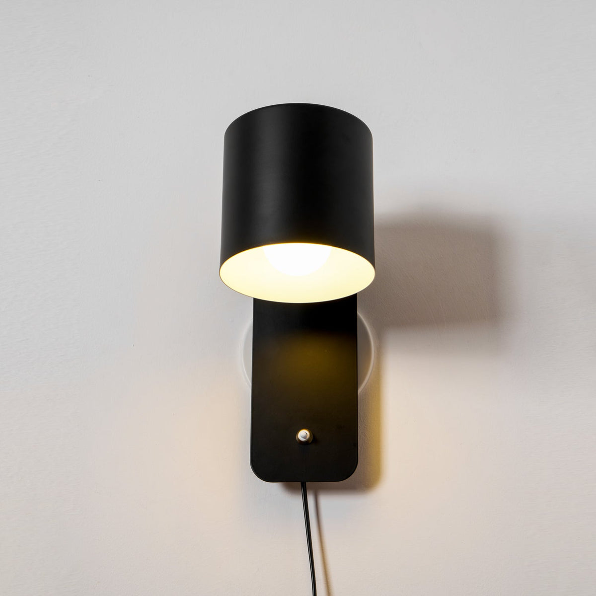 Pivo Plug In Cylinder Wall Lamp