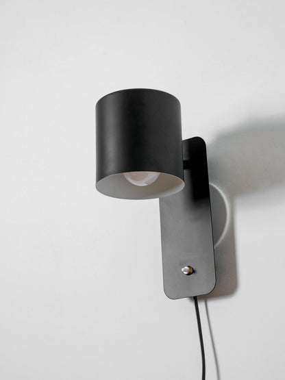 Pivo Plug In Cylinder Wall Lamp