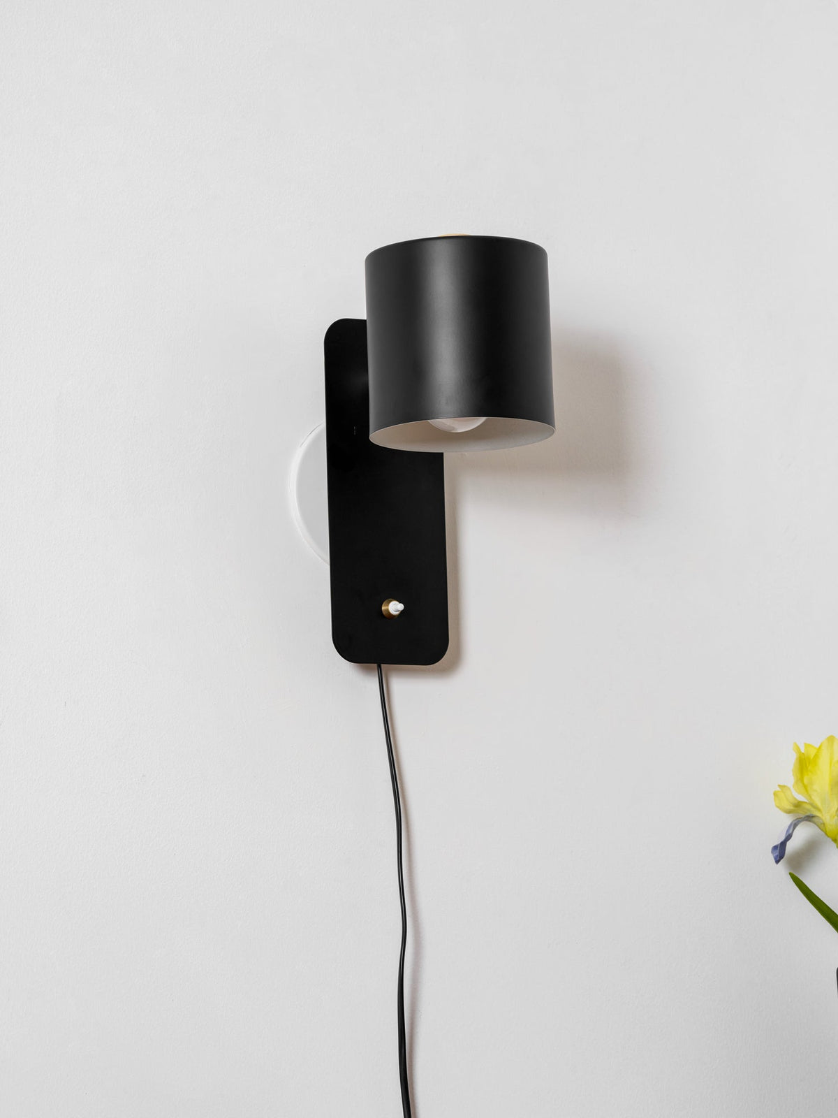 Pivo Plug In Cylinder Wall Lamp