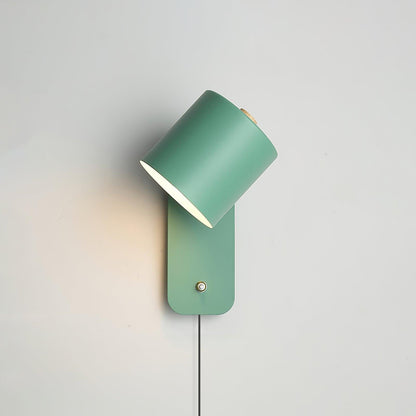 Pivo Plug In Cylinder Wall Lamp