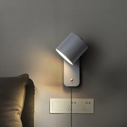Pivo Plug In Cylinder Wall Lamp