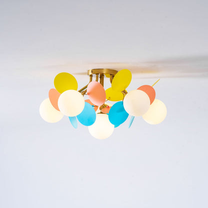 Macaron Pastel Disc Ceiling Light