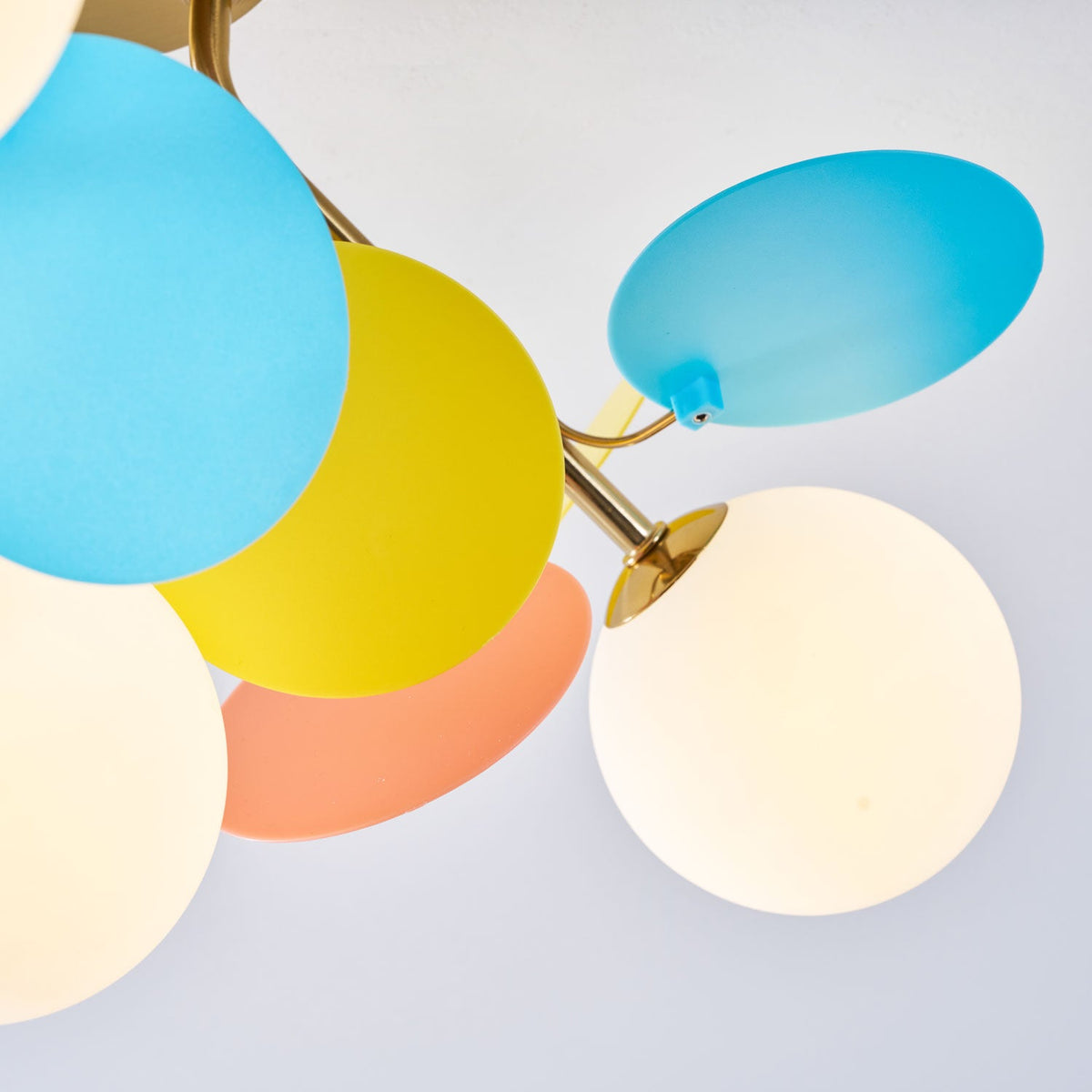 Macaron Pastel Disc Ceiling Light