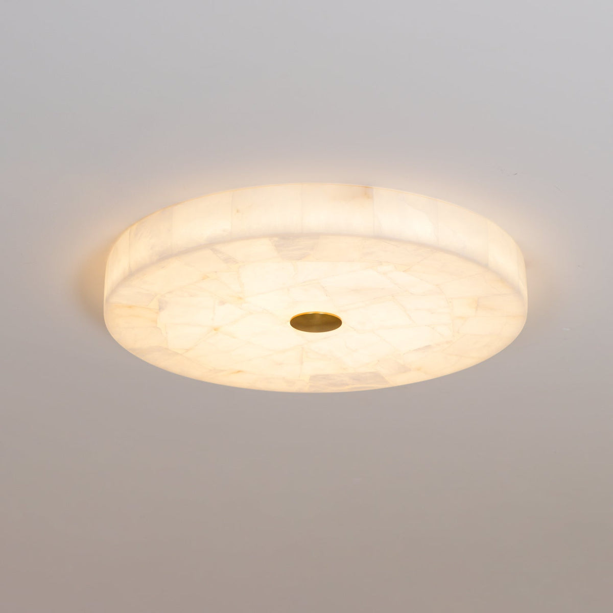 Xanthe Alabaster Flush Mount Ceiling Light