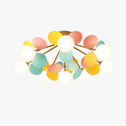Macaron Pastel Disc Ceiling Light
