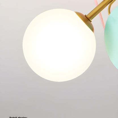 Macaron Pastel Disc Ceiling Light